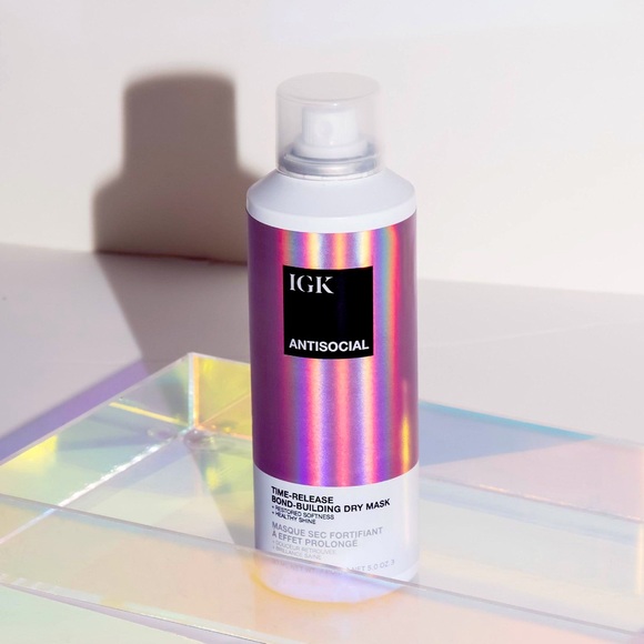 IGK: Antisocial Time Release Bond Building Dry Hair Mask (5oz) NWT - Picture 1 of 10